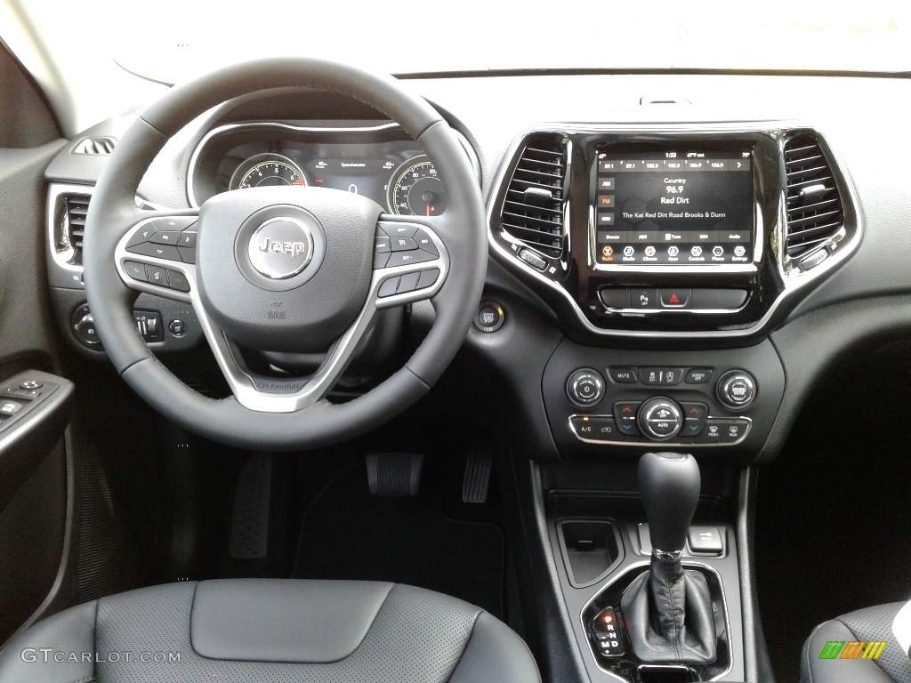 2019 Jeep Cherokee Limited Black Dashboard Photo #126617382