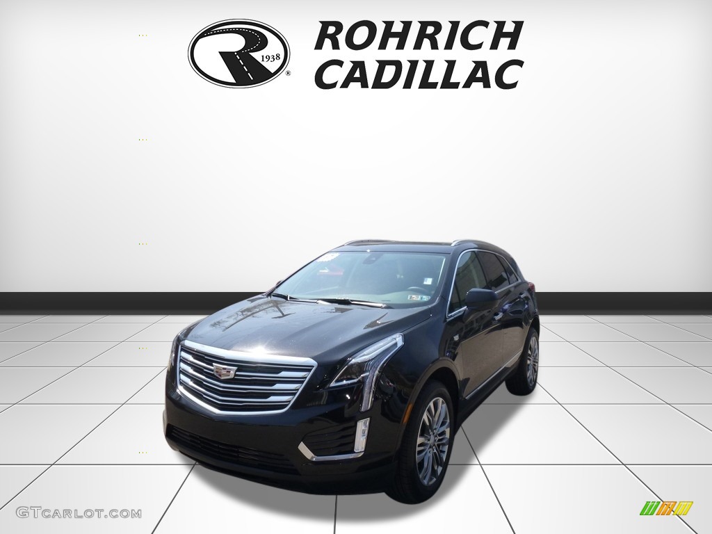 Stellar Black Metallic Cadillac XT5