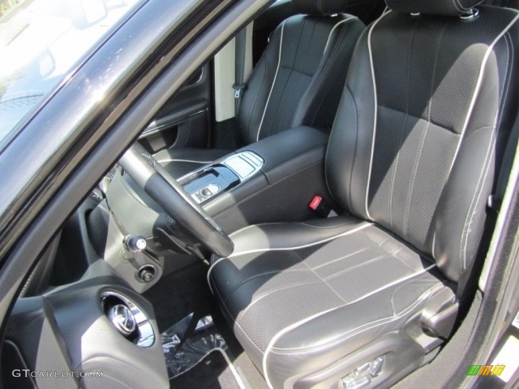 2013 XJ XJL Portfolio AWD - Ebony Black / Jet photo #18