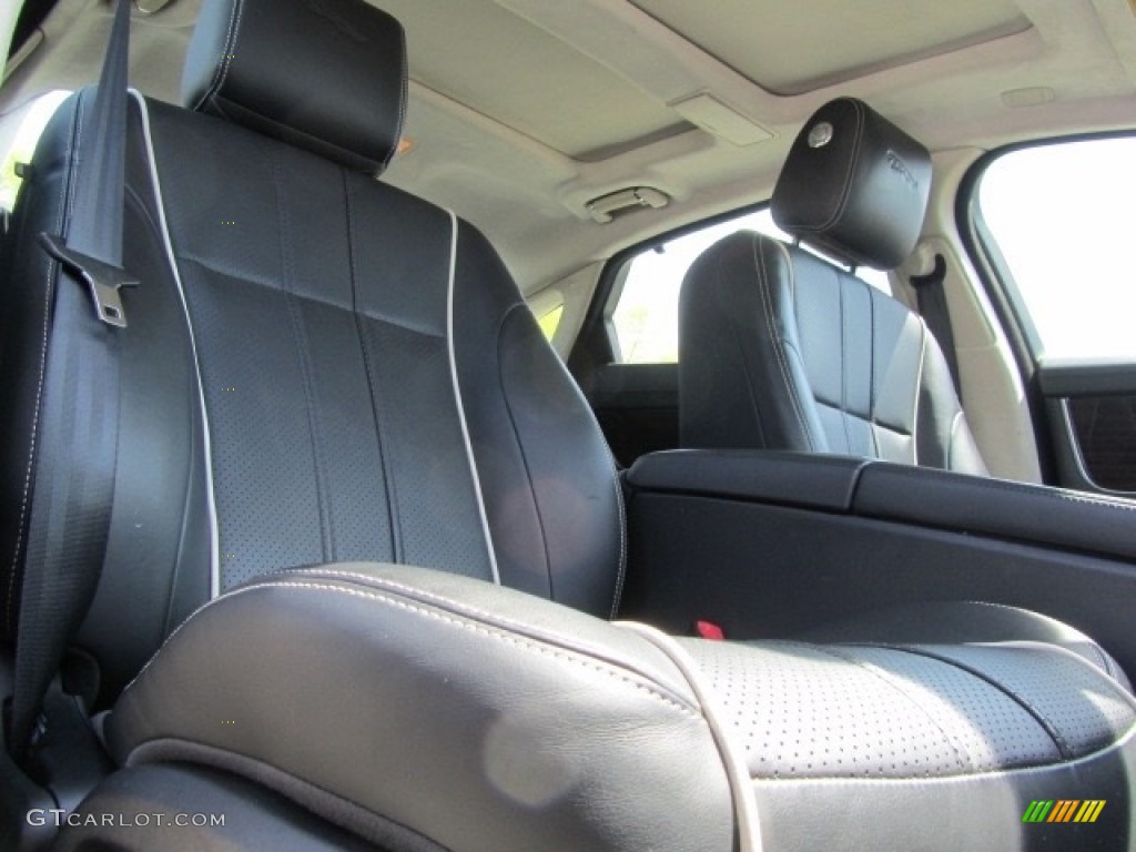 2013 XJ XJL Portfolio AWD - Ebony Black / Jet photo #22