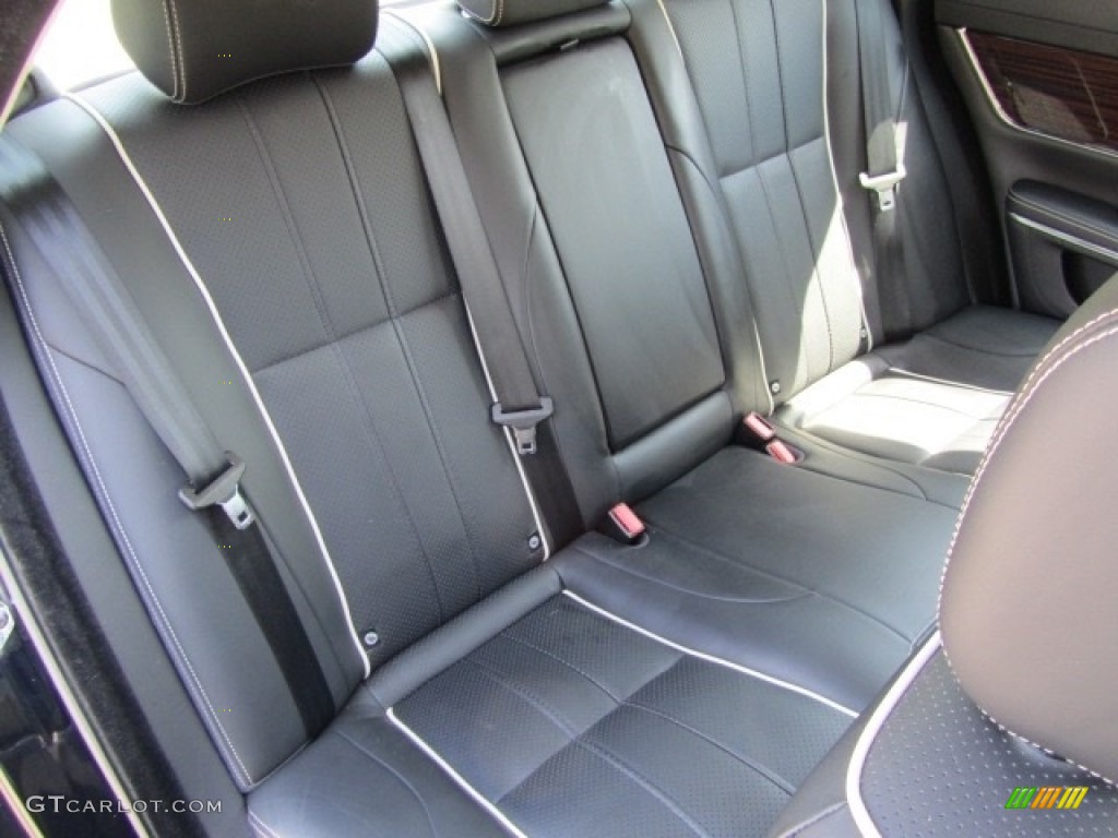 2013 XJ XJL Portfolio AWD - Ebony Black / Jet photo #24