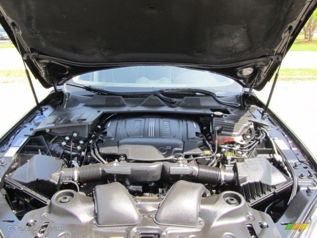 2013 XJ XJL Portfolio AWD - Ebony Black / Jet photo #25