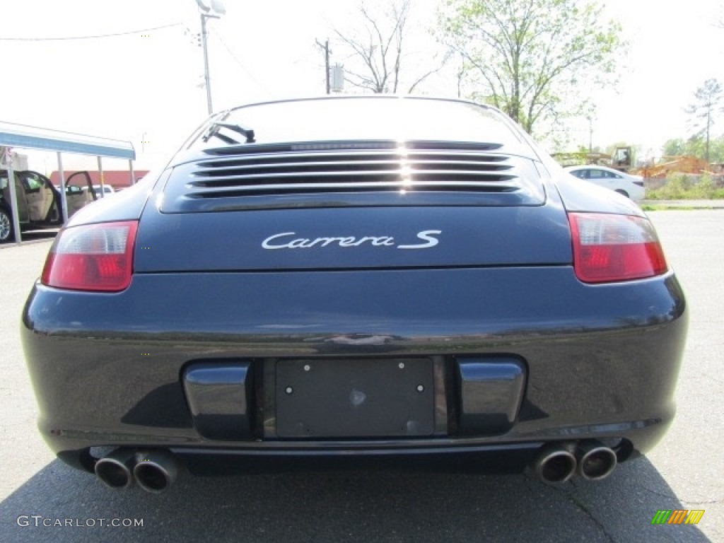 2005 911 Carrera S Coupe - Atlas Grey Metallic / Black photo #9