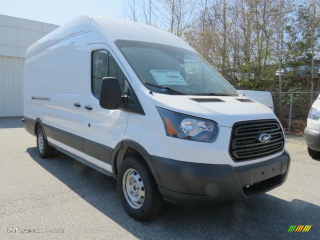Oxford White 2018 Ford Transit Van 250 HR Long Exterior Photo #126618252