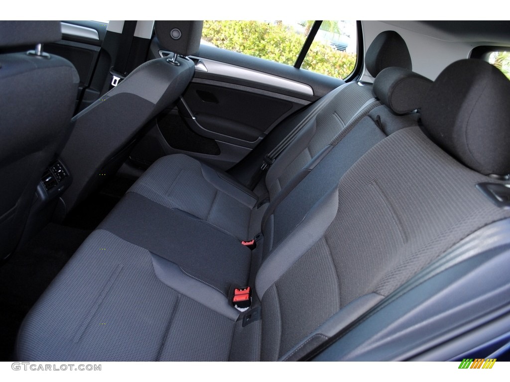 2017 Golf 4 Door 1.8T S - Night Blue Metallic / Titan Black photo #12