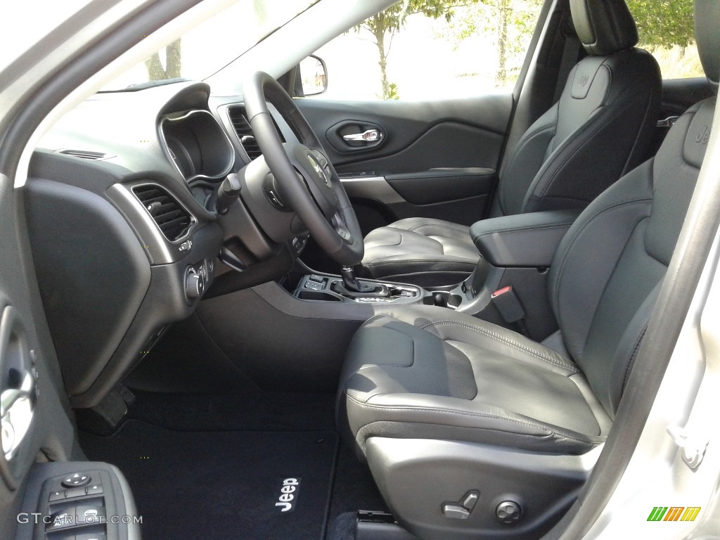 Black Interior 2019 Jeep Cherokee Limited Photo #126619728