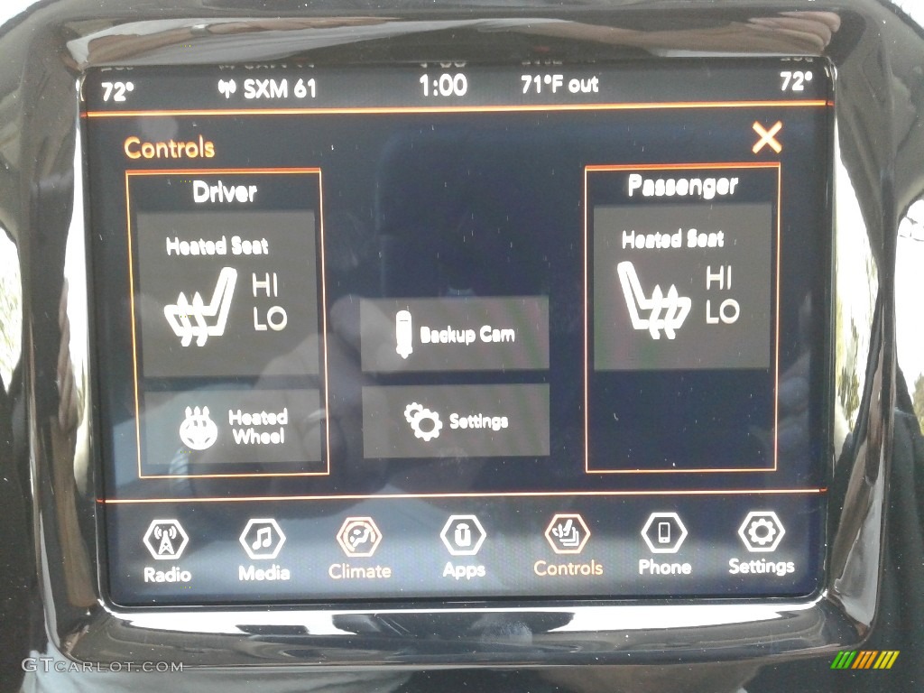 2019 Jeep Cherokee Limited Controls Photo #126620088