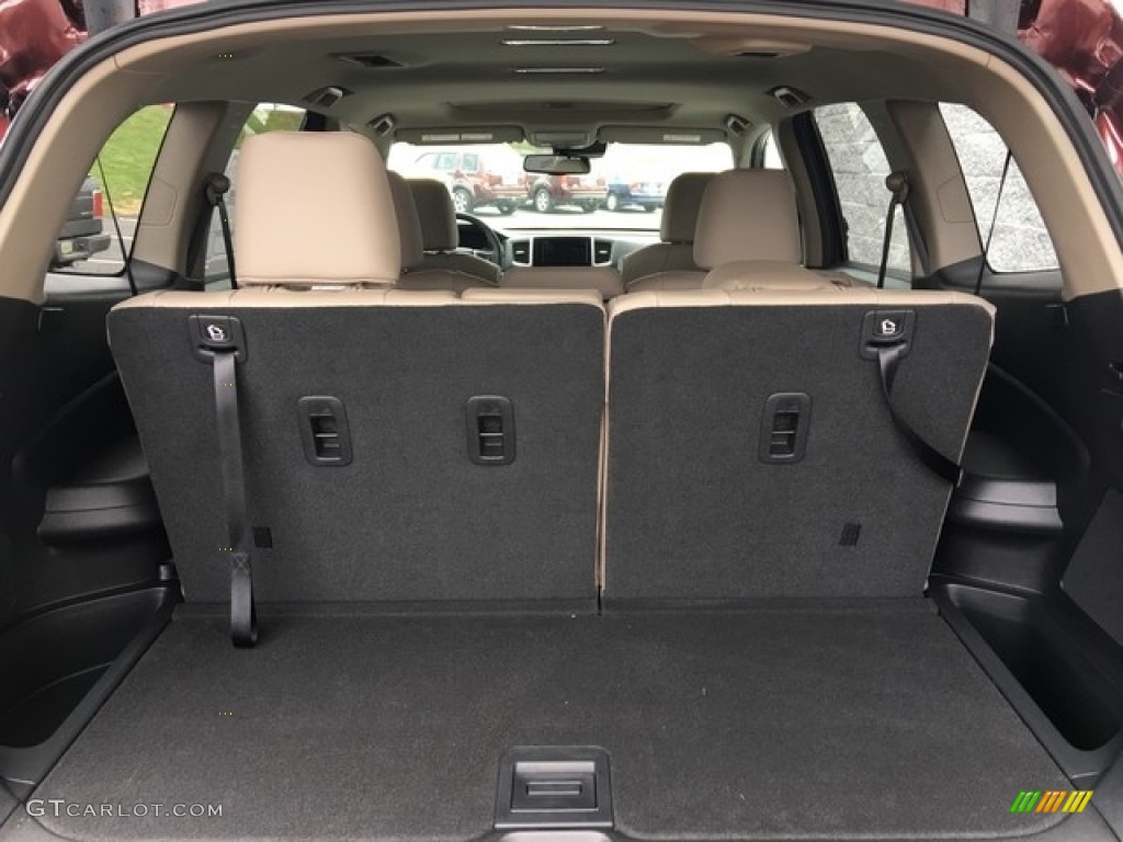 2018 Honda Pilot EX-L AWD Trunk Photo #126620739