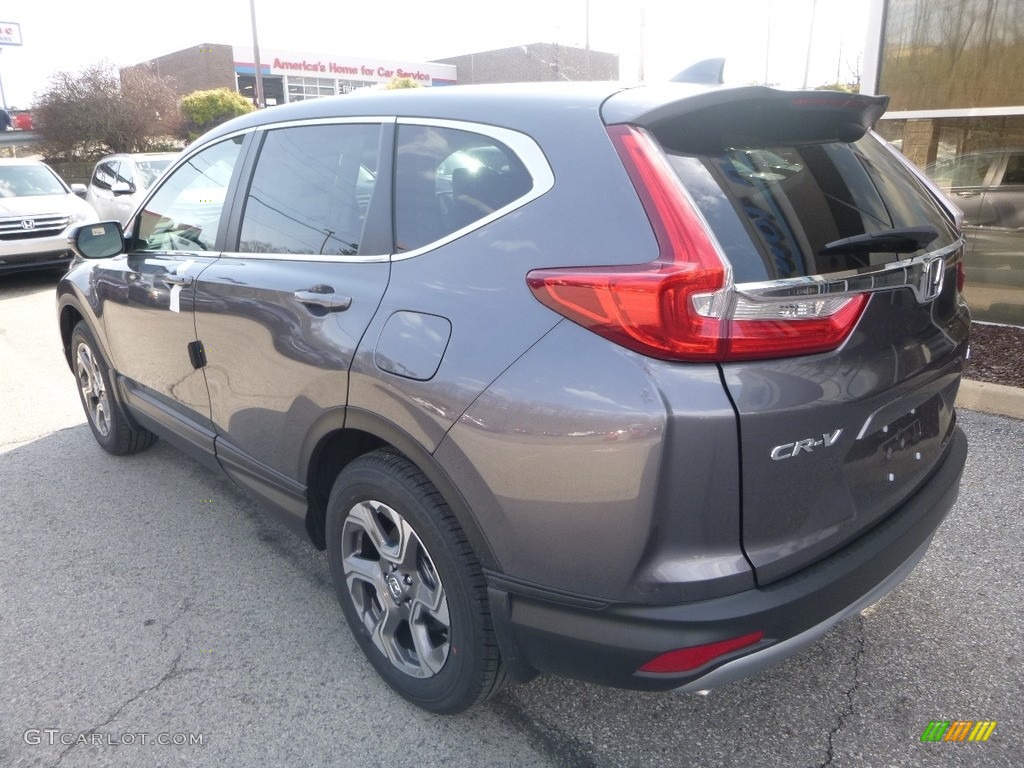 2018 CR-V EX AWD - Modern Steel Metallic / Gray photo #2