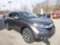 2018 Modern Steel Metallic Honda CR-V EX AWD  photo #5