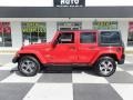 Firecracker Red - Wrangler Unlimited Sahara 4x4 Photo No. 1