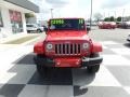 Firecracker Red - Wrangler Unlimited Sahara 4x4 Photo No. 2