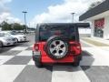Firecracker Red - Wrangler Unlimited Sahara 4x4 Photo No. 4