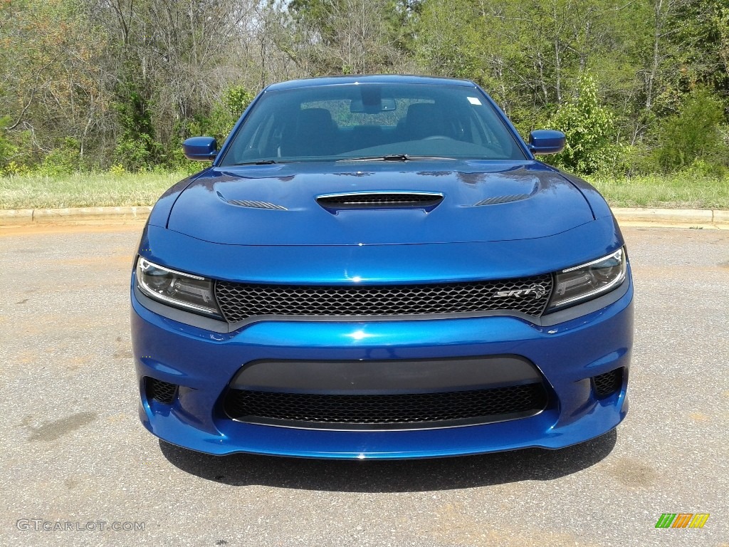 2018 Charger SRT Hellcat - IndiGo Blue / Black photo #3