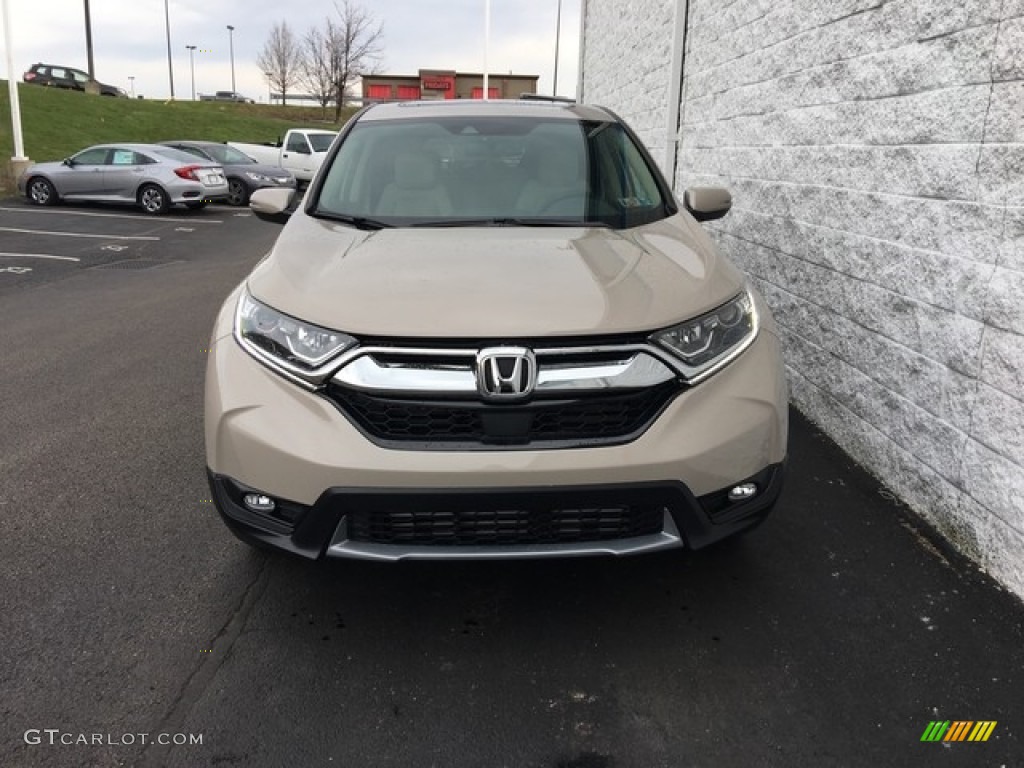 2018 CR-V EX-L AWD - Sandstorm Metallic / Ivory photo #2