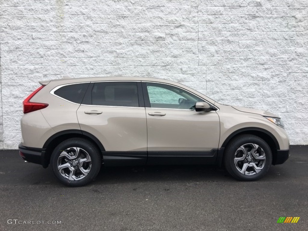 2018 CR-V EX-L AWD - Sandstorm Metallic / Ivory photo #3