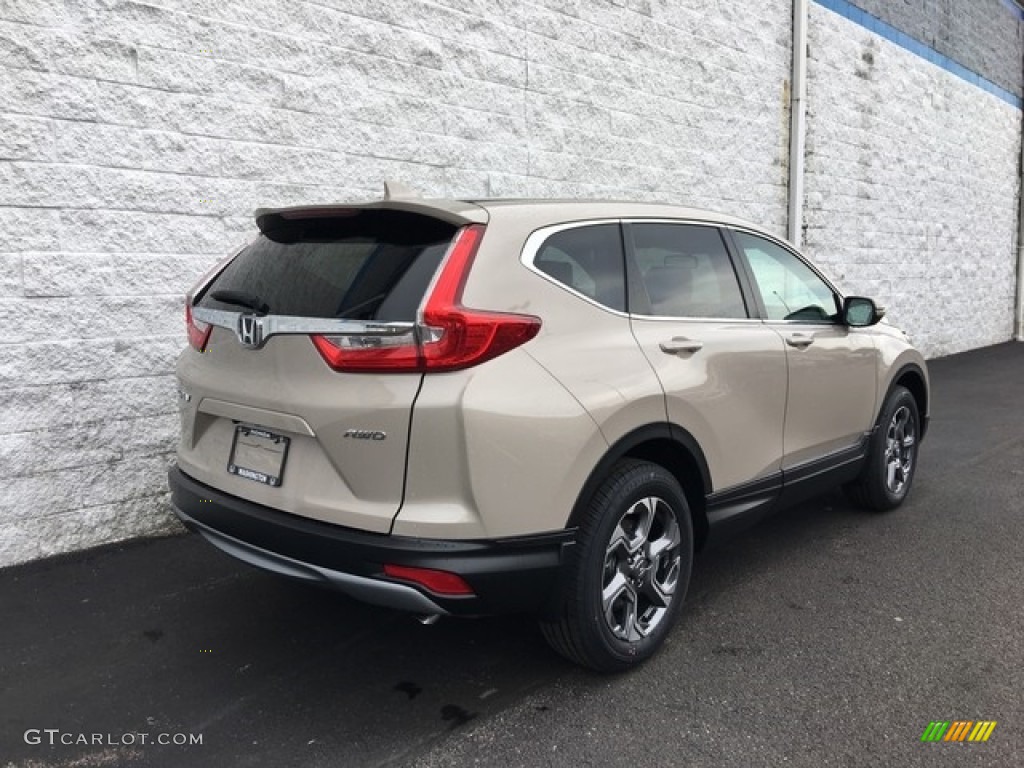 2018 CR-V EX-L AWD - Sandstorm Metallic / Ivory photo #4