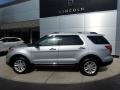 2015 Ingot Silver Ford Explorer XLT 4WD  photo #2