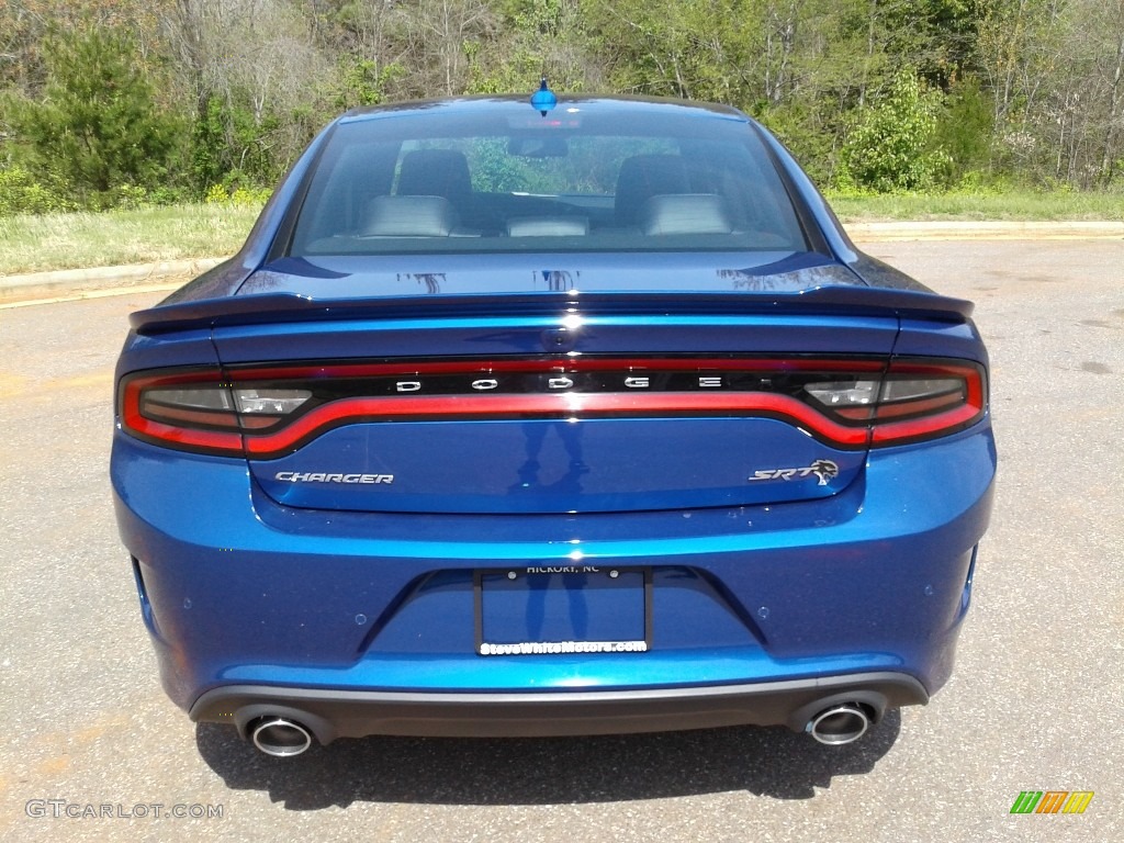 2018 Charger SRT Hellcat - IndiGo Blue / Black photo #7