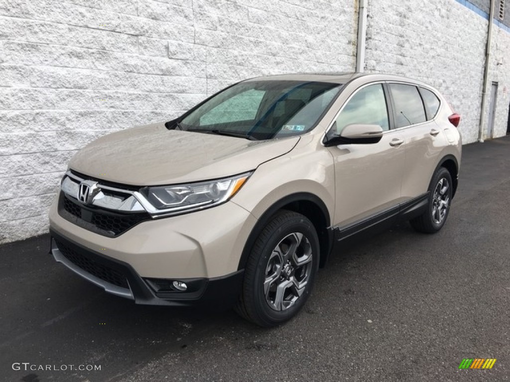 2018 CR-V EX-L AWD - Sandstorm Metallic / Ivory photo #8