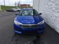 2018 Aegean Blue Metallic Honda Civic LX Sedan  photo #2