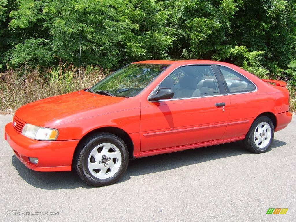 1995 200SX SE - Aztec Red / Charcoal photo #1