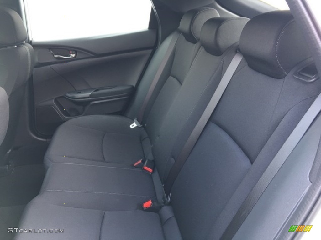 2018 Honda Civic Sport Hatchback Rear Seat Photo #126624780