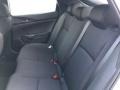 2018 Honda Civic Black Interior Rear Seat Photo