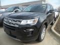 2018 Shadow Black Ford Explorer XLT 4WD  photo #1