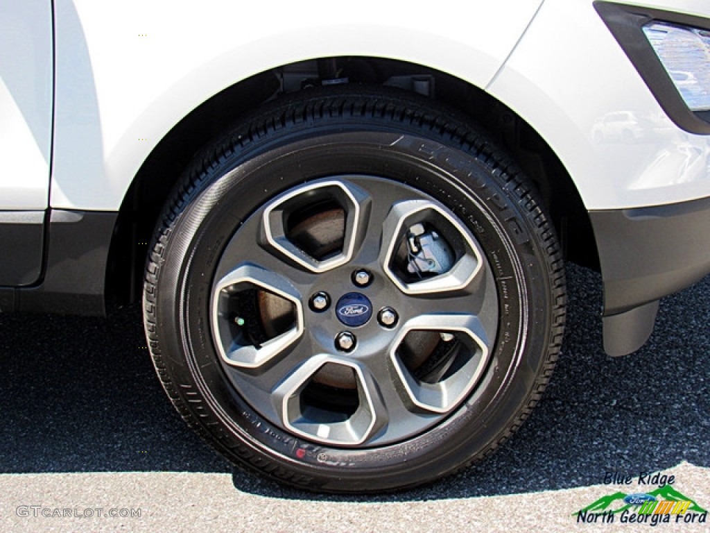 2018 EcoSport S - Diamond White / Medium Light Stone photo #9