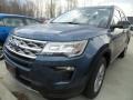 2018 Blue Metallic Ford Explorer XLT 4WD  photo #1