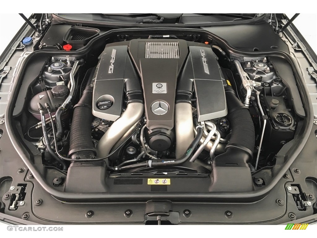 2018 Mercedes-Benz SL 63 AMG Roadster 5.5 Liter AMG biturbo DOHC 32-Valve VVT V8 Engine Photo #126626573