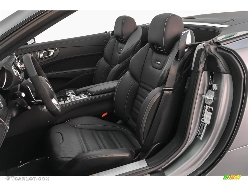 Black Interior 2018 Mercedes-Benz SL 63 AMG Roadster Photo #126626685