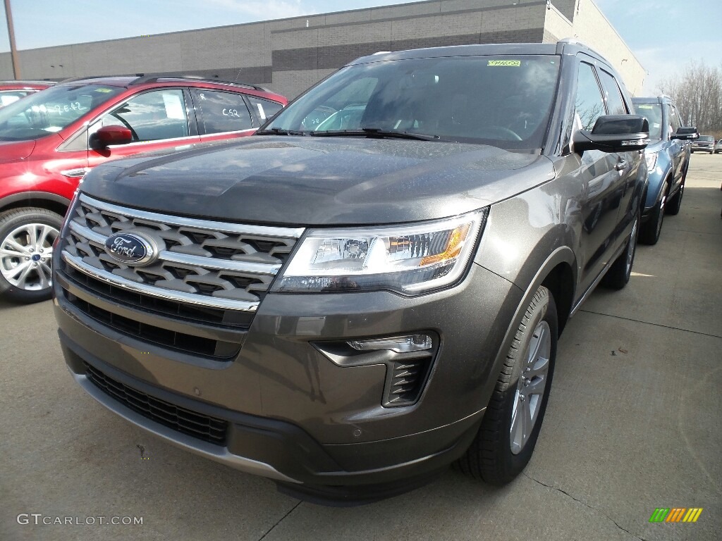 2018 Explorer XLT 4WD - Magnetic Metallic / Ebony Black photo #1