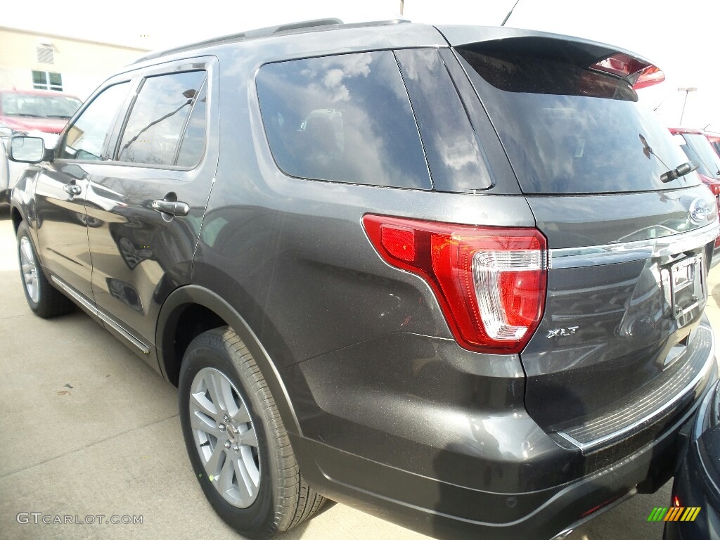 2018 Explorer XLT 4WD - Magnetic Metallic / Ebony Black photo #3