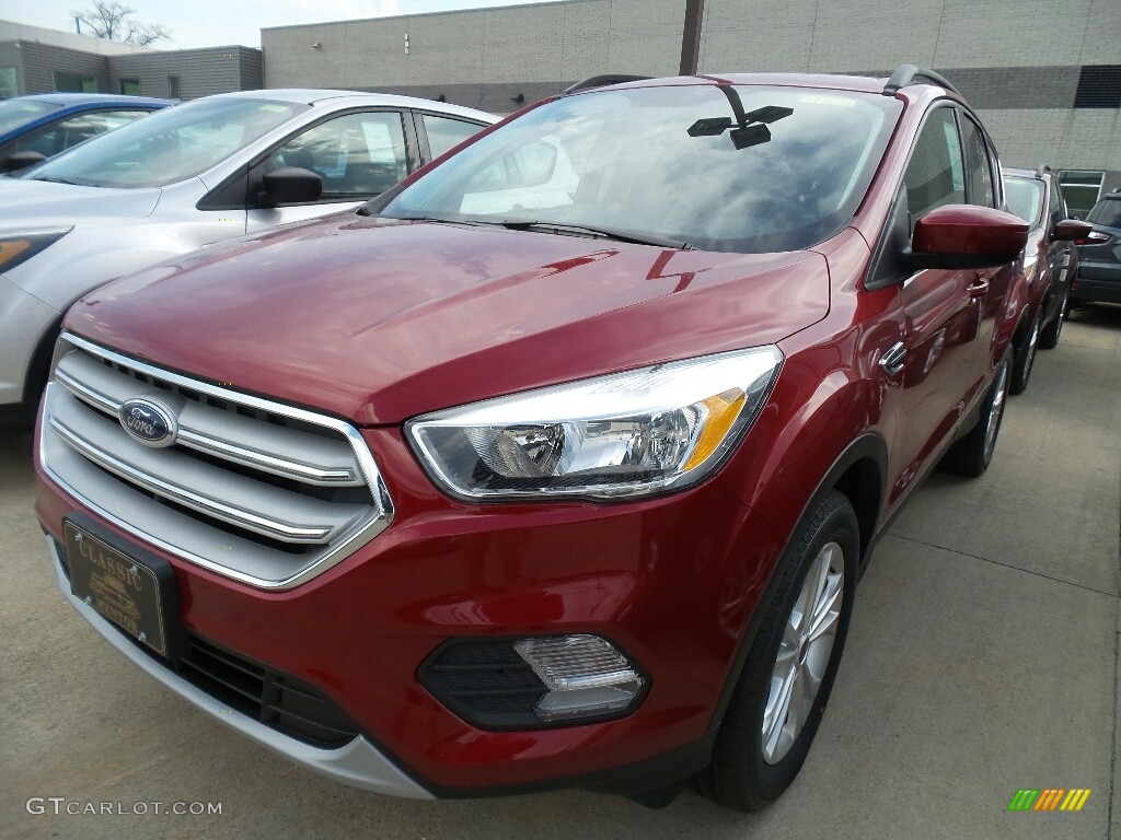 2018 Escape SE 4WD - Ruby Red / Charcoal Black photo #1