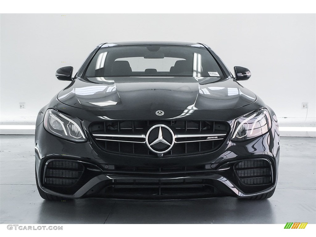2018 E AMG 63 S 4Matic - Black / Black photo #2