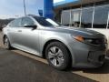 Front 3/4 View of 2018 Optima Hybrid Premium