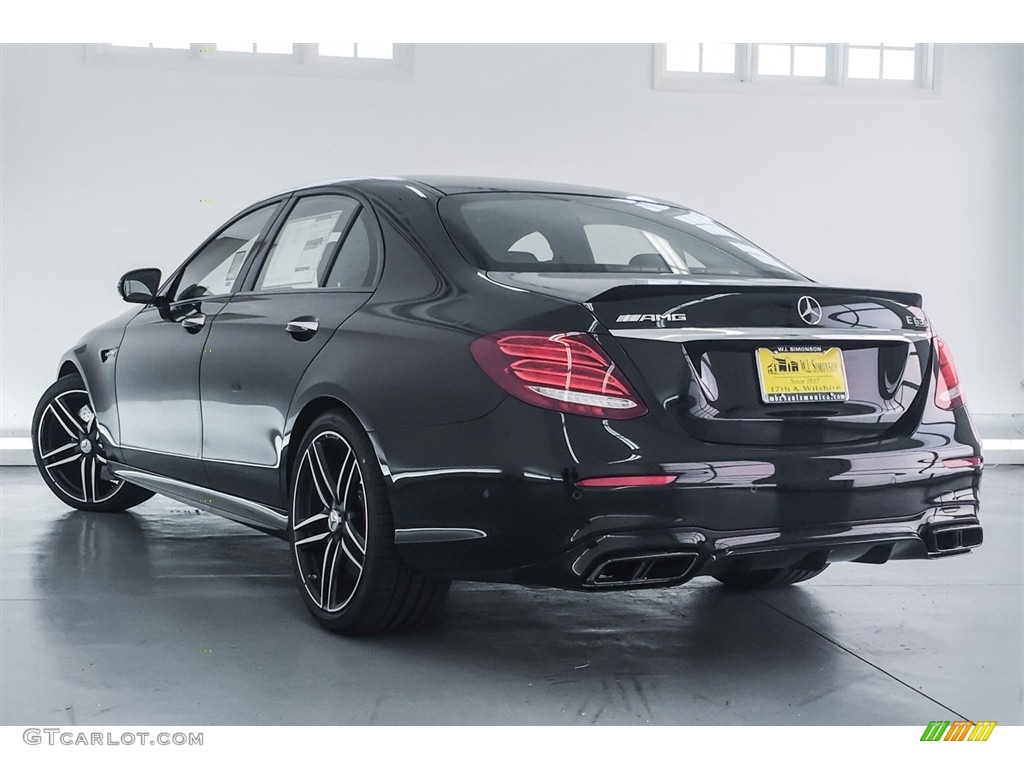 2018 E AMG 63 S 4Matic - Black / Black photo #10