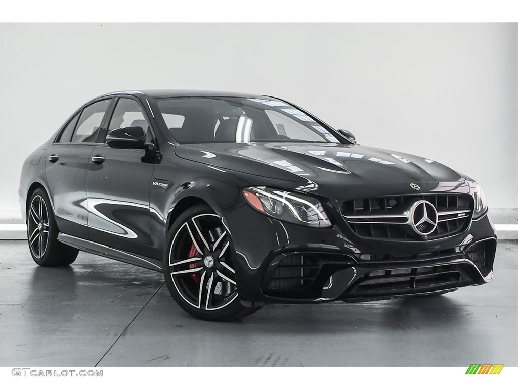 2018 E AMG 63 S 4Matic - Black / Black photo #12