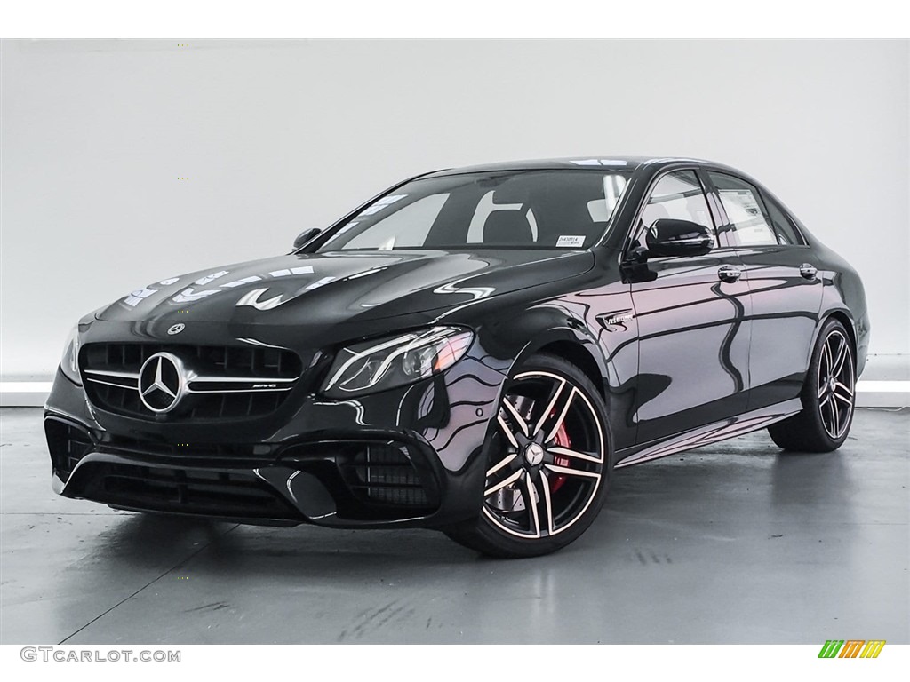 2018 E AMG 63 S 4Matic - Black / Black photo #13