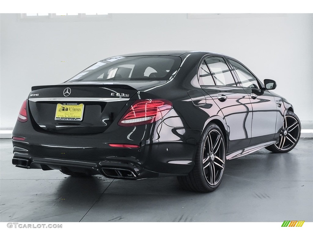 2018 E AMG 63 S 4Matic - Black / Black photo #16