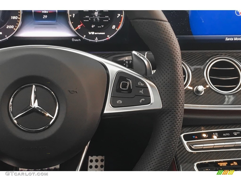 2018 E AMG 63 S 4Matic - Black / Black photo #19