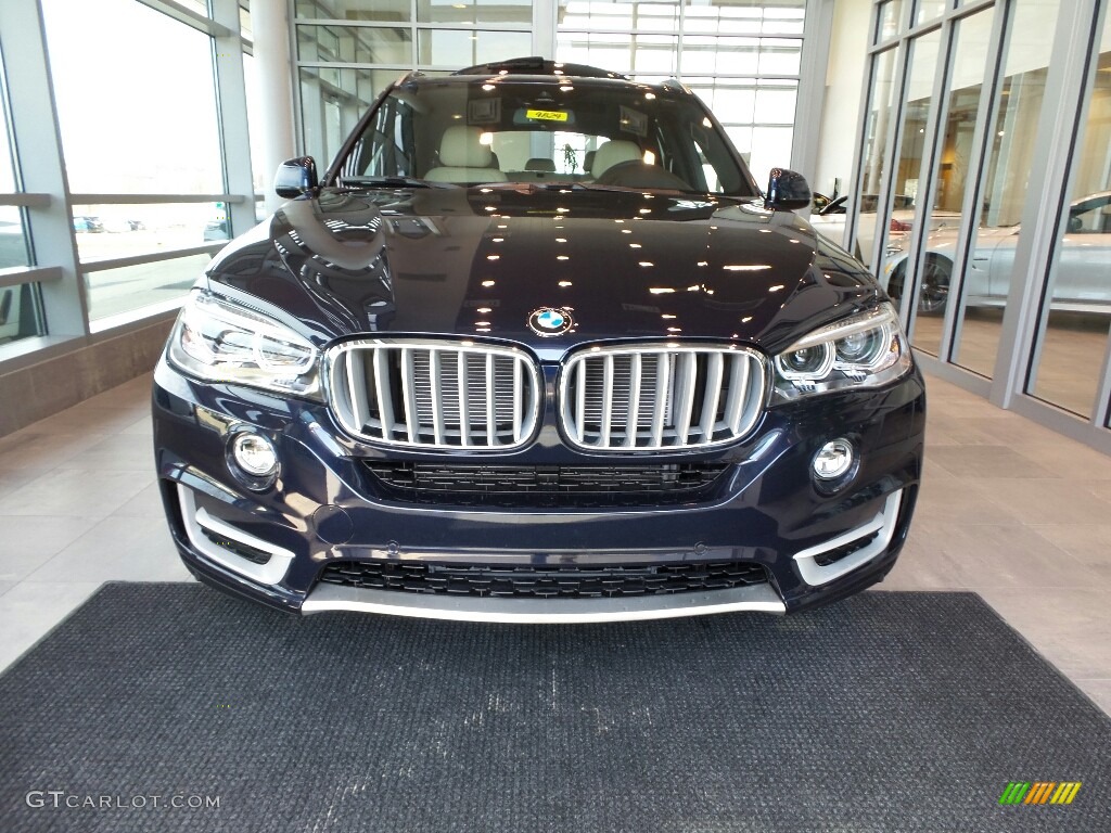 2018 X5 xDrive35i - Imperial Blue Metallic / Canberra Beige/Black photo #6