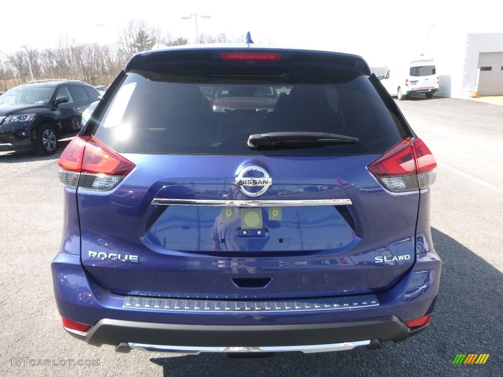 2018 Rogue SL AWD - Caspian Blue / Charcoal photo #4