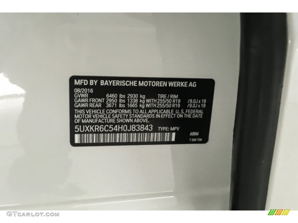 2017 X5 xDrive50i - Alpine White / Mocha photo #22