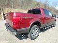 2018 Ruby Red Ford F150 Lariat SuperCrew 4x4  photo #3