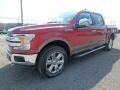 2018 Ruby Red Ford F150 Lariat SuperCrew 4x4  photo #7