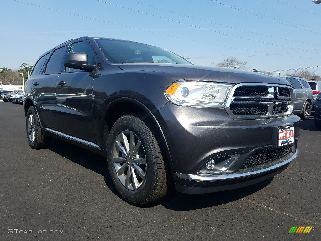 2018 Durango SXT AWD - Granite Metallic / Black photo #1