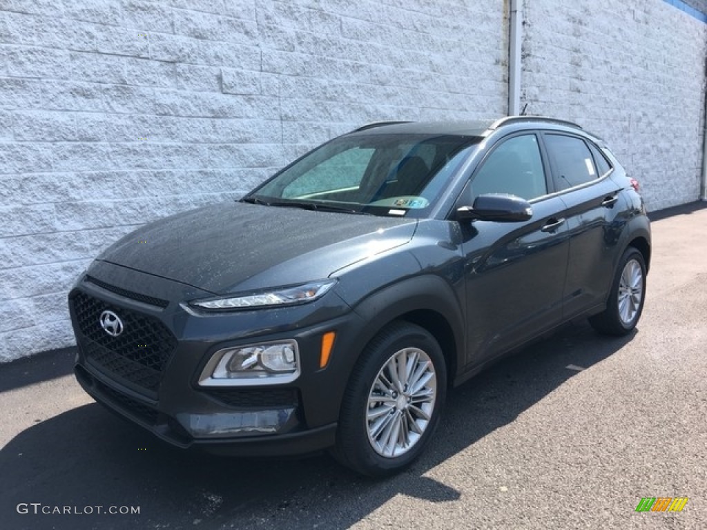 Thunder Gray 2018 Hyundai Kona SEL AWD Exterior Photo #126634253